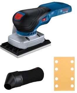 Bosch GSS 18V-13 PROFESSIONAL Random orbital sander 1000 RPM 2000 OPM Black, Blue, Red