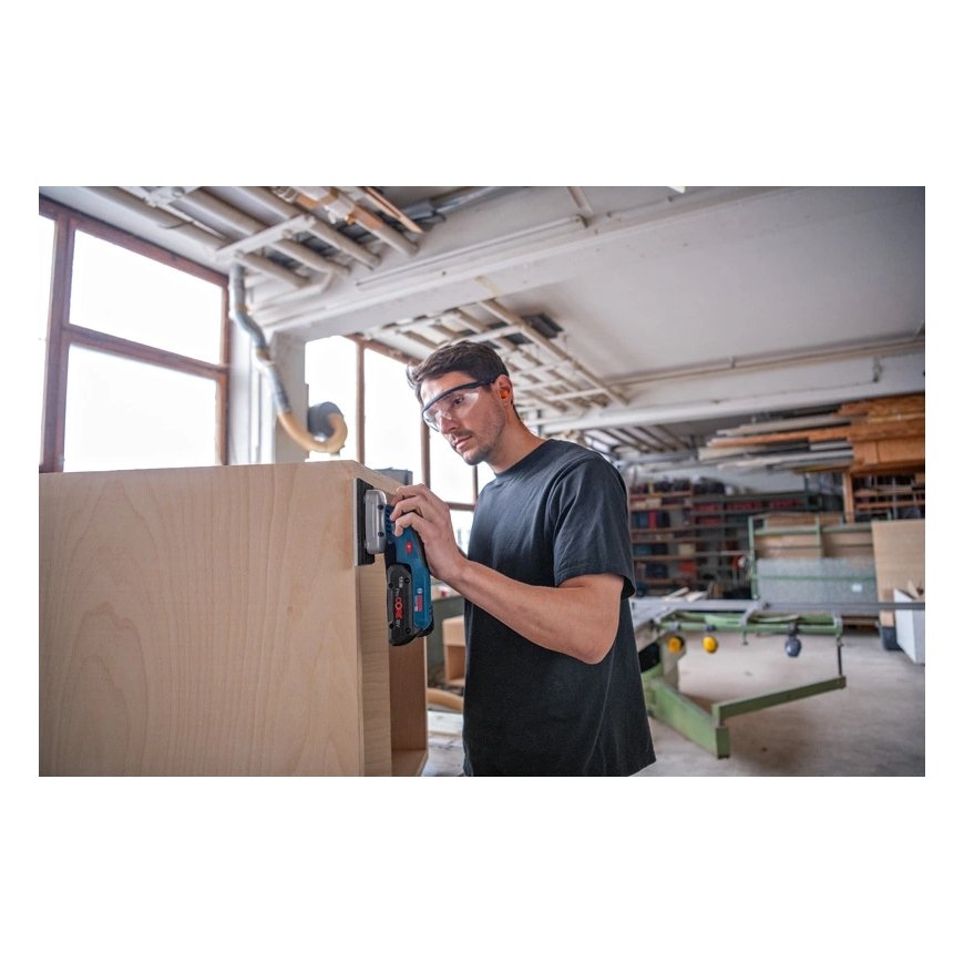 Bosch GSS 18V-13 PROFESSIONAL Epäkesko hiomakone 1000 RPM 2000 OPM musta, Sininen, Punainen – 4