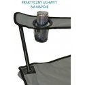 Enero Camp Tourist chair SKŁADANE 50X50X80CM SZARE Enero Camp Tourist chair SKŁADANE 50X50X80CM SZARE