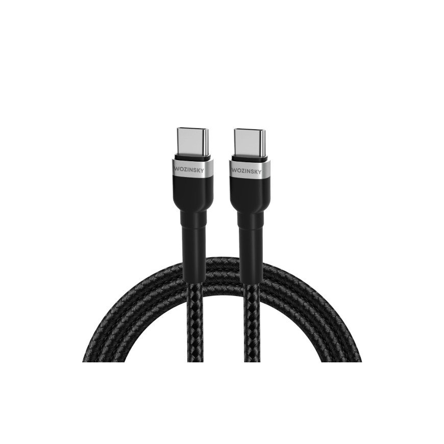 Wozinsky WNBCC2 USB-C | USB-C PD 65W cable 2 m - black