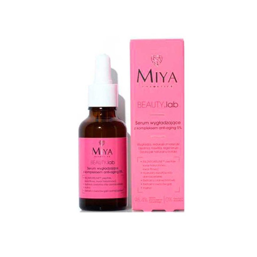 Miya Cosmetics BEAUTY Lab smoothing serum with anti-aging complex 5% 30ml
