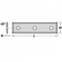 Planer knife CMT 790.500.09 49.5x9x1.5 mm HWM 1 pc. Planer knife CMT 790.500.09 49.5x9x1.5 mm HWM 1 pc.