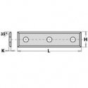 Planer knife CMT 790.500.09 49.5x9x1.5 mm HWM 1 pc. Planer knife CMT 790.500.09 49.5x9x1.5 mm HWM 1 pc.