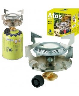 MEVA Gas tourist stove for gas cartridges with 7/16" thread ATOS 1.8kW