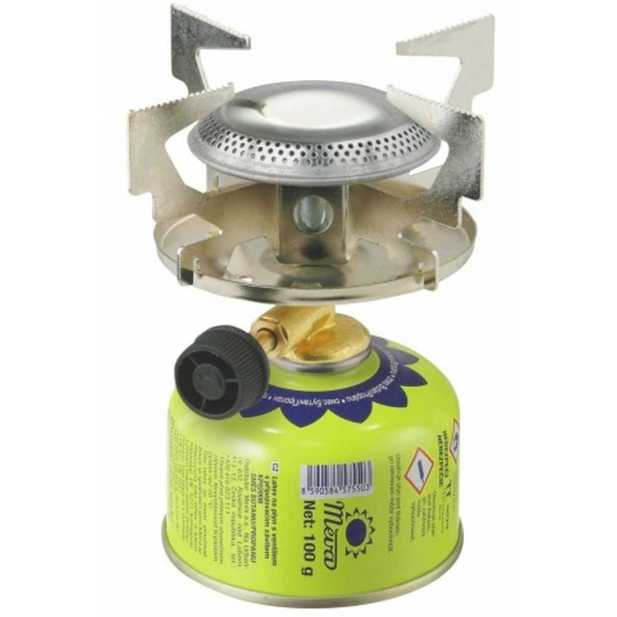 MEVA Dujinė turistinė viryklė dujinėms kasetėms su 7/16" sriegiu ATOS 1,8kW – 3