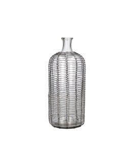 Rituali Domestici Szklany wazon Sgabbiami - Transparent, 32 cm