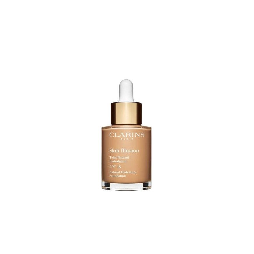 Clarins Skin Illusion 30 ml Buteliukas su pipete Skystis 110 Honey