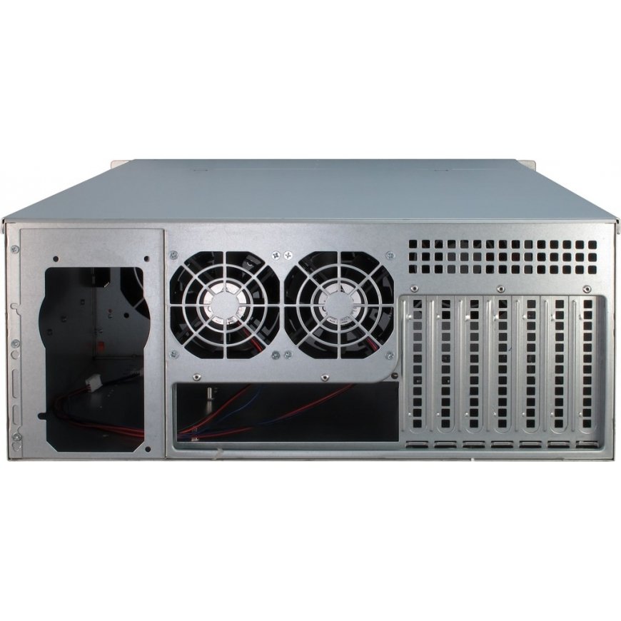 Inter-Tech 4U-4416L Stovas Juoda, Sidabras – 4