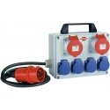 Brennenstuhl BKV 2/4 T IP44 energosadales vienība, PDU 6 Maiņstrāvas izvade (-s) Melns, Zils, Pelēks Brennenstuhl BKV 2/4 T IP44 energosadales vienība, PDU 6 Maiņstrāvas izvade (-s) Melns, Zils, Pelēks