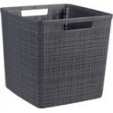Box with lid Infinity Recycled 17L 36x27x22cm grey Box with lid Infinity Recycled 17L 36x27x22cm grey