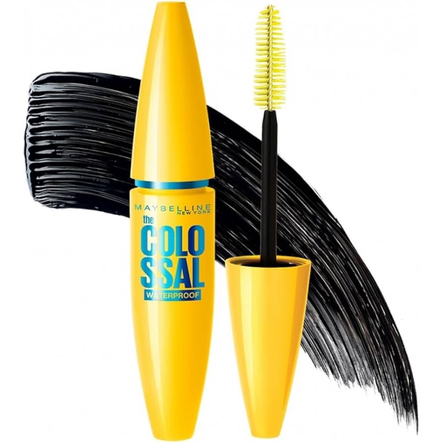 Maybelline Colossal Glam Black Waterproof for lengthening and cu