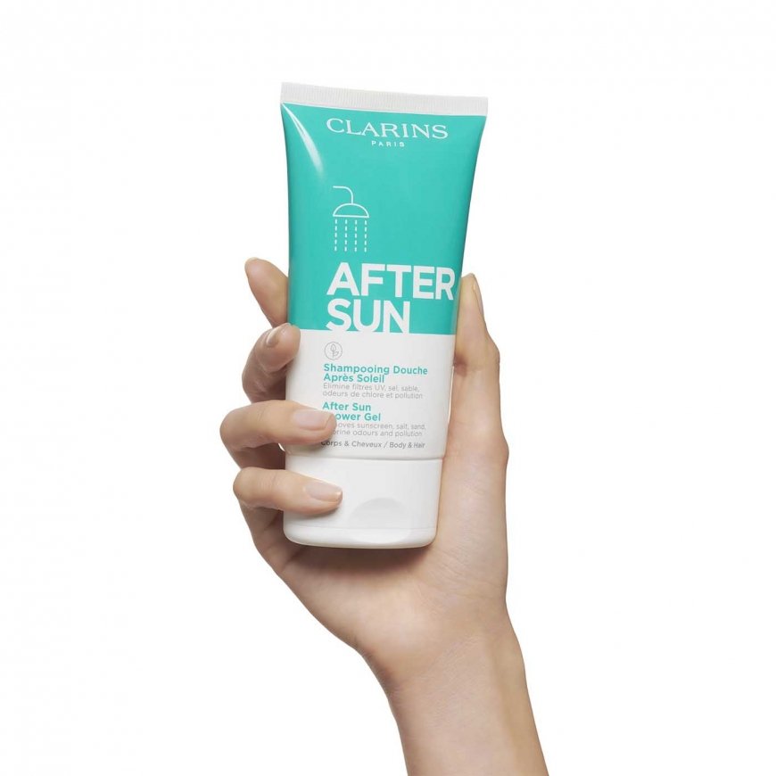 Clarins After Sun Shower Gel ādas kopšanas līdzeklis pēc sauļošanās 150 ml Želeja Sejai un ķermenim – 2