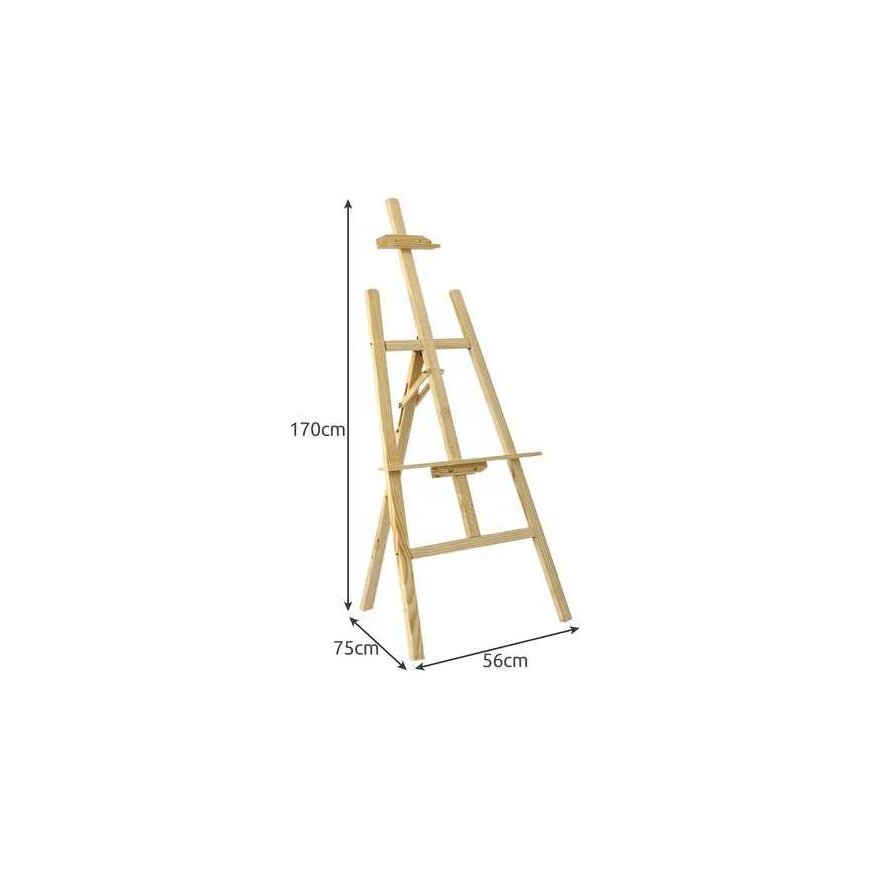Painting easel 170cm maaleo 22621 – 4