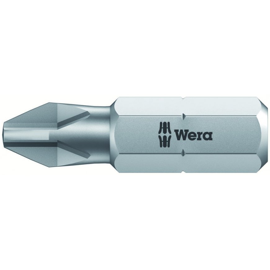 Sukimo antgaliai WERA Standart, PH2 x 25 mm, 10 vnt. – 2