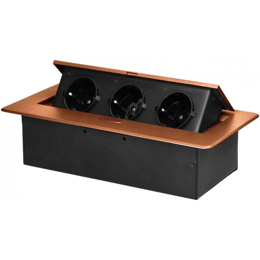 Orno Furniture socket recessed into the