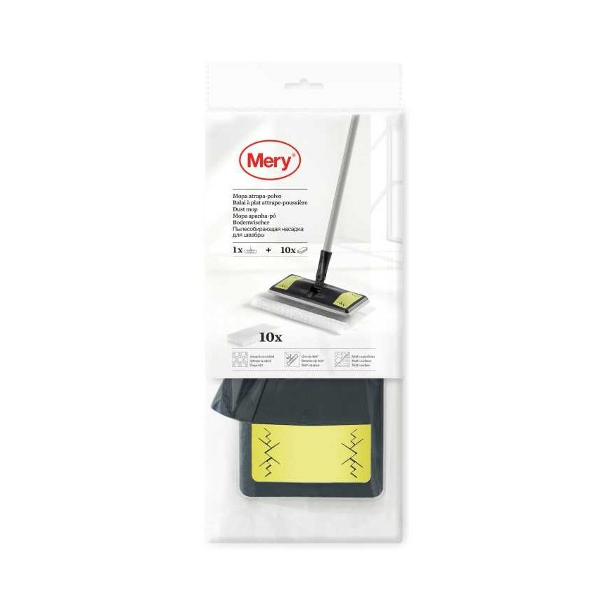 Końcówka mopa do kurzu + 10 nakładek Mery – 4
