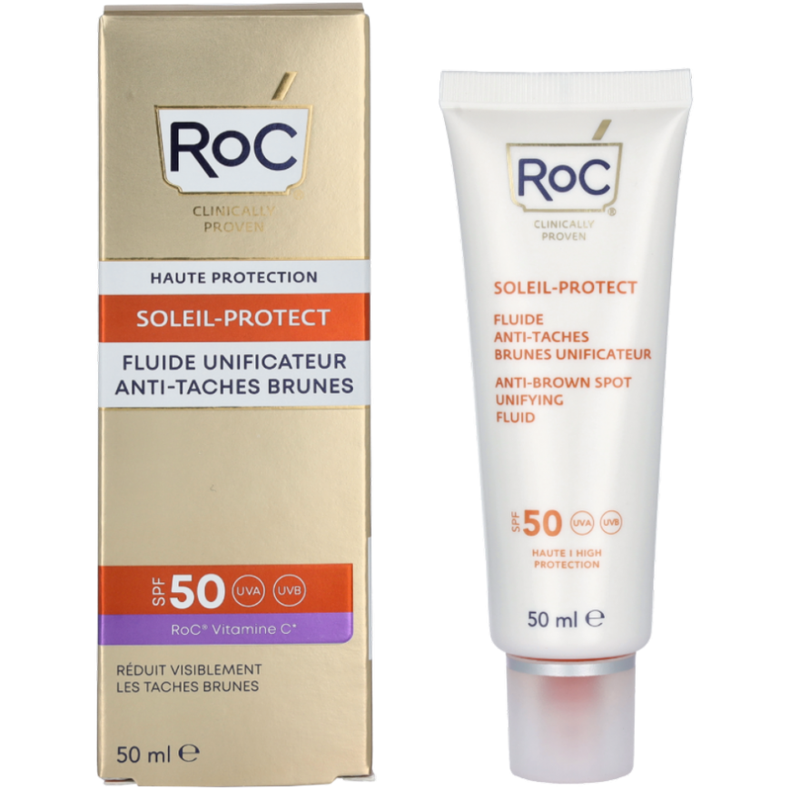 ROC Soleil-Protect Anti-Brown Spot Unifying Fluid SPF50+, 50 ml – 2