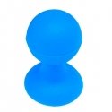 Phone holder with a round head - blue Phone holder with a round head - blue