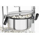Royal Catering Retro kukurūzų spragėsių aparatas TEFLON 1600 W 5-6kg/h - baltas ir auksinis