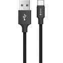 Devia Pheez Series Cable for Micro USB (5V 2.4A,1M) black Devia Pheez Series Cable for Micro USB (5V 2.4A,1M) black