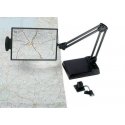 Table-top magnifier mounted on the tabletop Table-top magnifier mounted on the tabletop