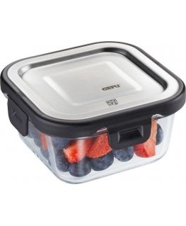 GEFU Square container for storing MILO 300 ml
