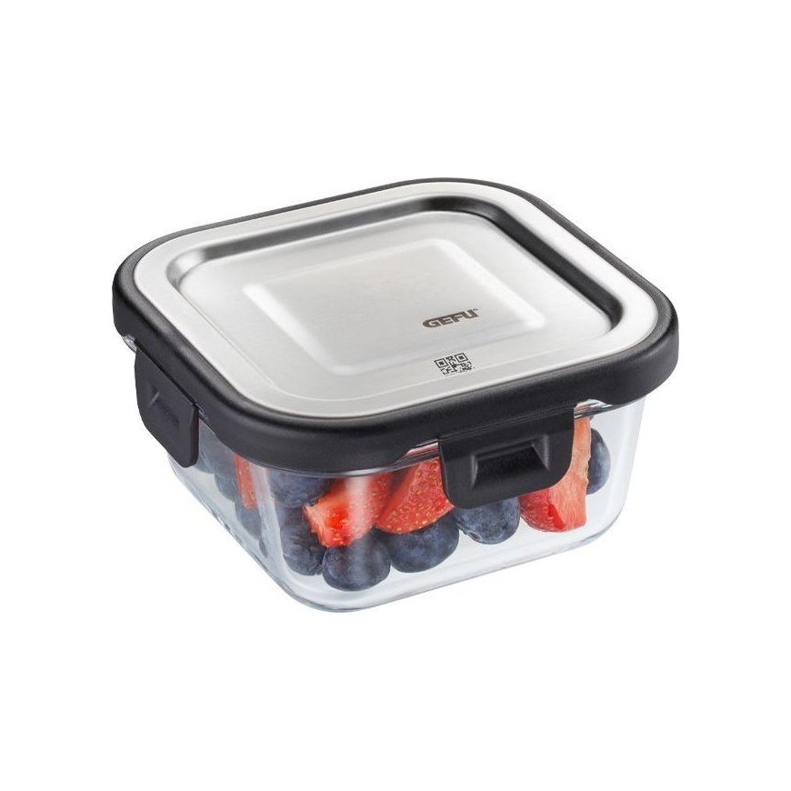 GEFU Square container for storing MILO 300 ml