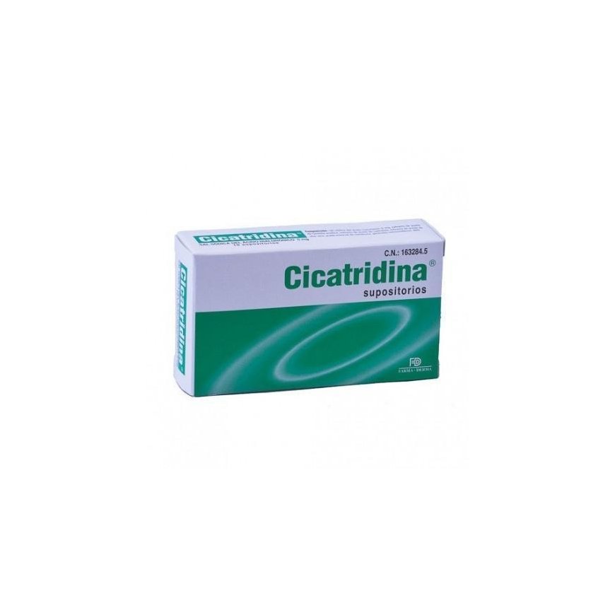 Cicatridina suppositories for hemorrhoids 5 mg