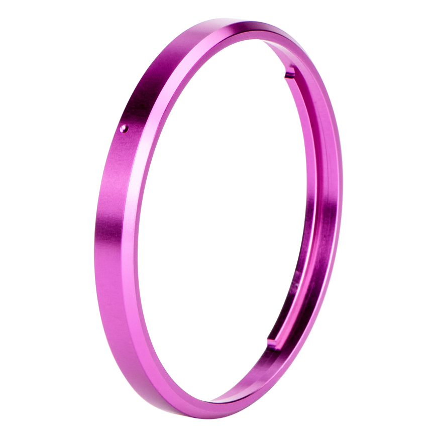 NiSi Ring Caps For Ricoh GR IIIx Rose Red & Silver – 3