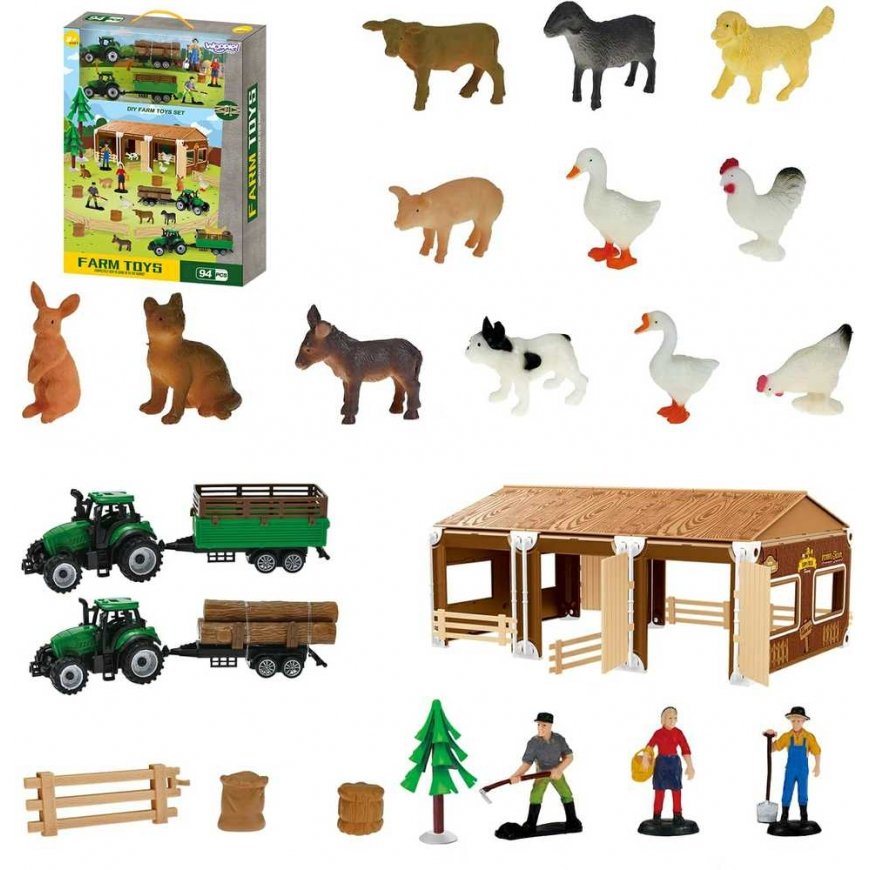 WOOPIE Set Mały Farmer XL Figurki