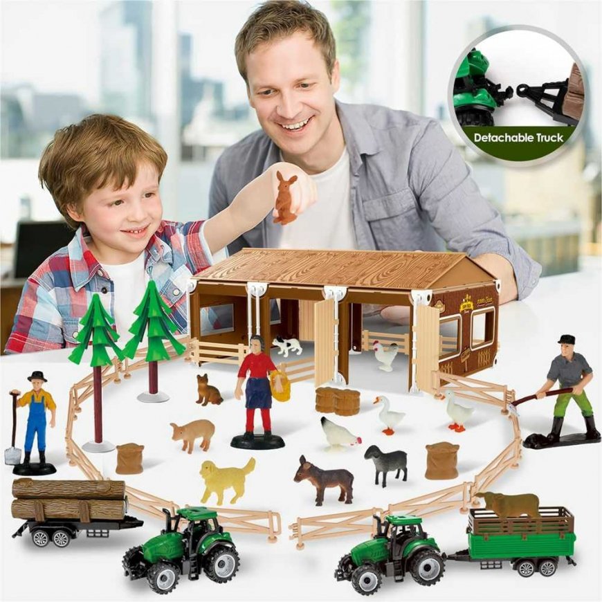 WOOPIE Rinkinys Mały Farmer XL Figurki Gospodarstwo – 2