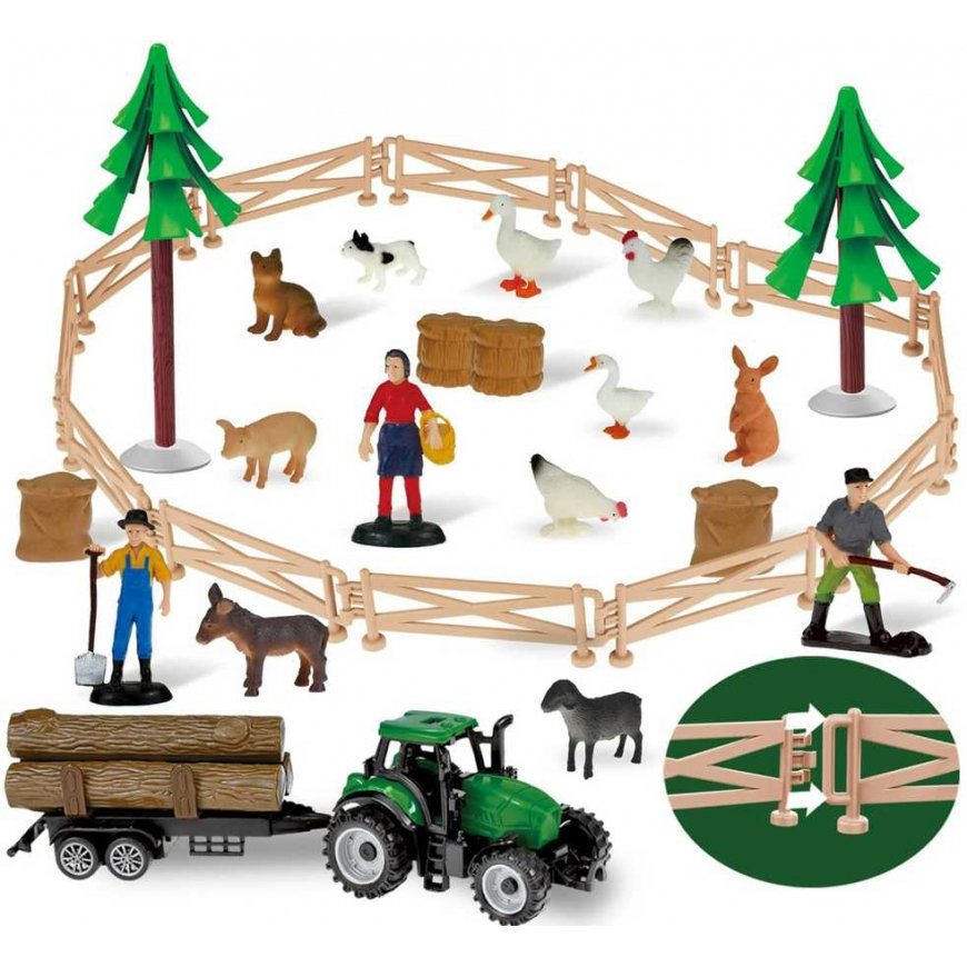 WOOPIE Set Mały Farmer XL Figurki Gospodarstwo – 3