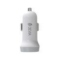 Devia Smart series car charger suit for Lightning (5V3.1A,2USB) white Devia Smart series car charger suit for Lightning (5V3.1A,2USB) white