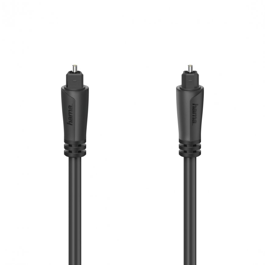 Hama 00205134 audiokaabel 1,5 m TOSLINK Must