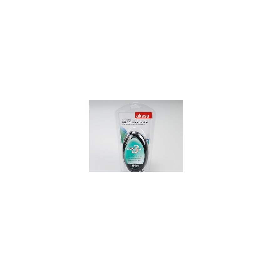 Akasa USB 3.0 cable Ext USB кабель 1,5 m Черный – 4