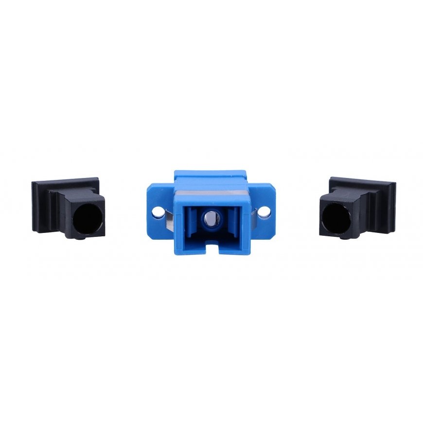 Extralink ADAPTER SC/PC SC/UPC SM SIMPLEX BLUE - Adapter fibre optic adapter SC/UPC 2000 pc(s) – 2
