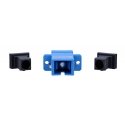 Extralink ADAPTER SC/PC SC/UPC SM SIMPLEX BLUE - Adapter kiudoptiline adapter SC/UPC 2000 tk Sinine