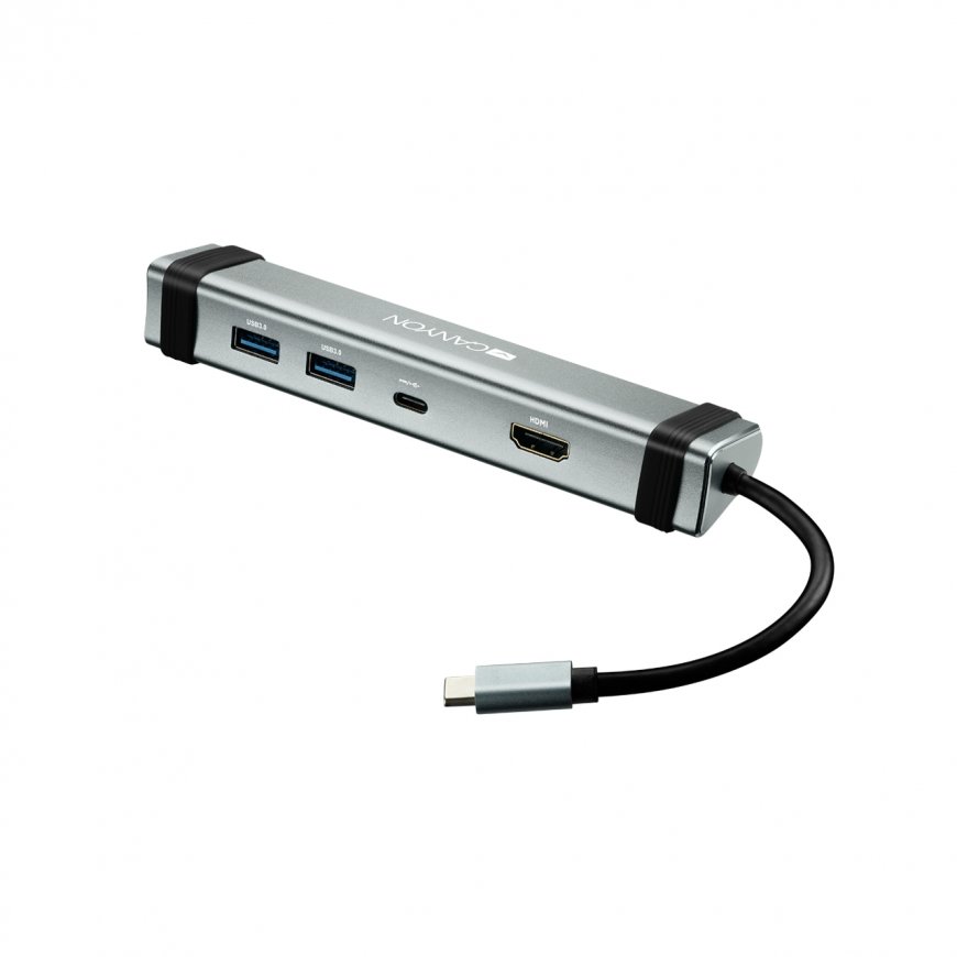 Canyon DS-3 USB 3.2 Gen 1 (3.1 Gen 1) Type-C Harmaa – 2