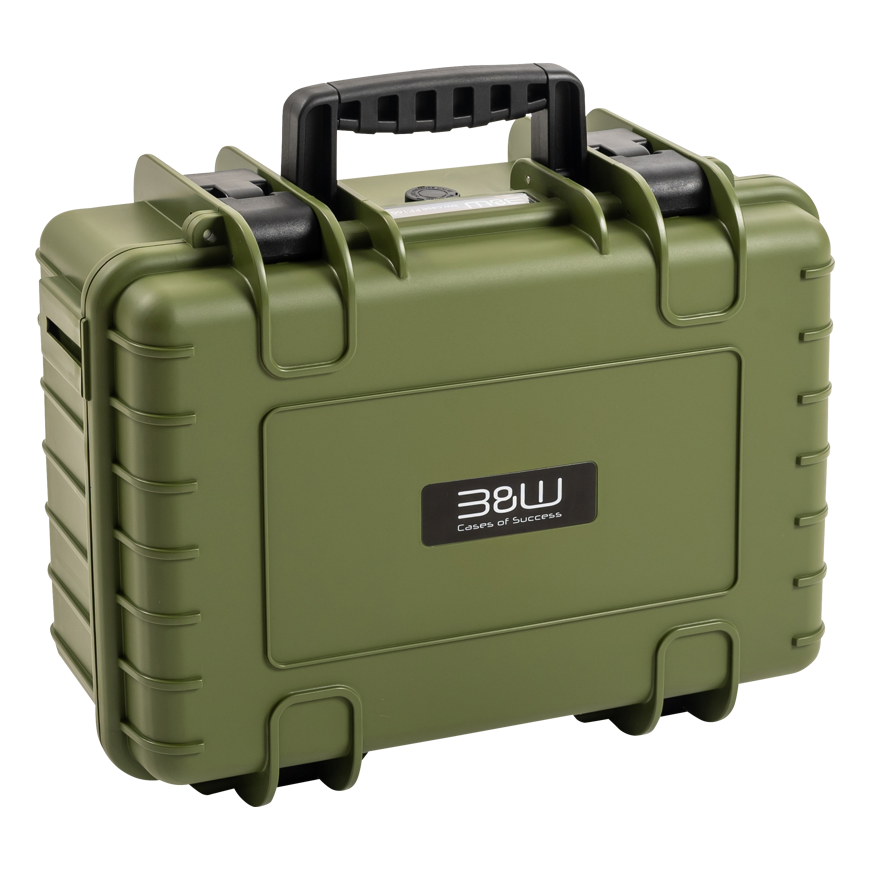 BW Outdoor Cases Type 4000 / Bronze green (pre-cut foam) – 2