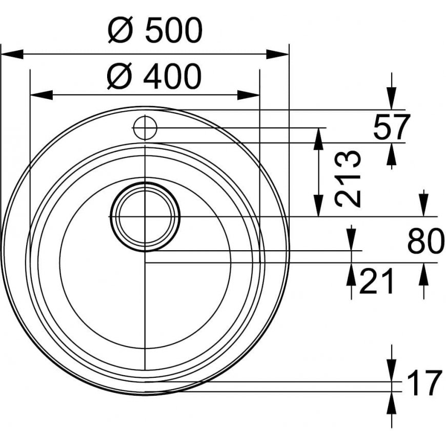 Tectonite plautuvė Franke, Sirius Single 1, Carbon – 5