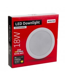Ceiling LED panel 18W 4000K MCE372R