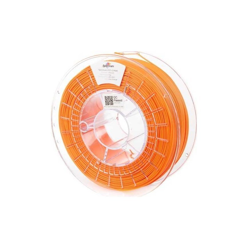 Plastic Spectrum PET-G Matt - 1.75mm - 1kg - Lion Orange – 4