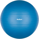 Rehabilitation gymnastics ball 55 cm with manual pump, blue, REBEL ACTIVE Rehabilitation gymnastics ball 55 cm with manual pump, blue, REBEL ACTIVE