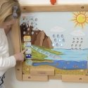 MASTERKIDZ educational board, phases of the moon MASTERKIDZ educational board, phases of the moon