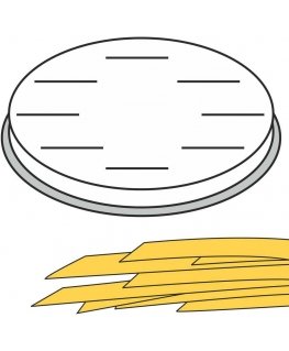 FETTUCCINE pasta maker, flat strips, 16 holes 8x1 mm MPF2.5/4 - Hendi 229354