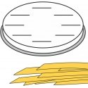 FETTUCCINE pasta maker, flat strips, 16 holes 8x1 mm MPF2.5/4 - Hendi 229354