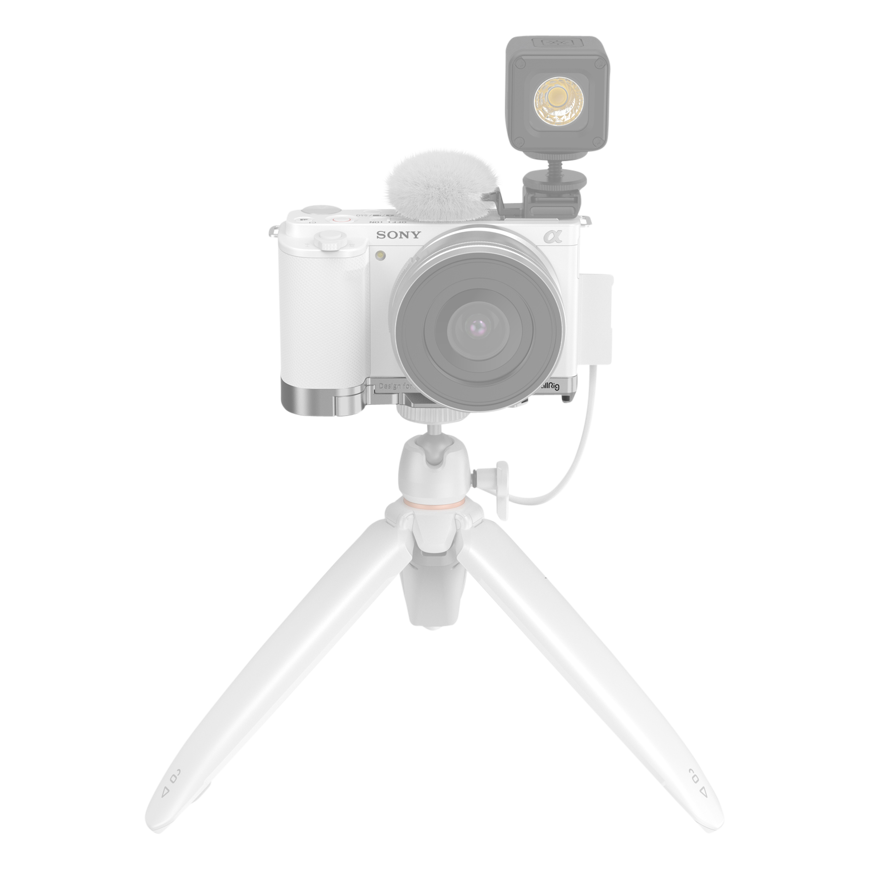 SmallRig 3524 Extension Grip For Sony ZV-E10 Silver – 3