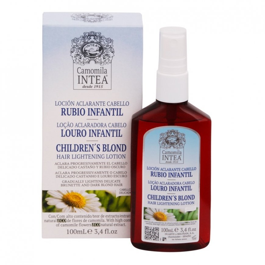Inteacosmetics Premium Children’s Blonde Hair Lightening Spray with Ecologic Natural Camomile Extrac – 2
