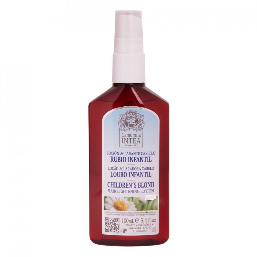 Inteacosmetics Premium Children’s Blonde Hair Lightening Spray with Ecologic Natural Camomile Extrac – 5