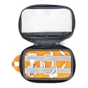 Lowepro GearUp Pouch Mini Purse Nylon, Polyester, Ripstop Grey, Orange Lowepro GearUp Pouch Mini Purse Nylon, Polyester, Ripstop Grey, Orange